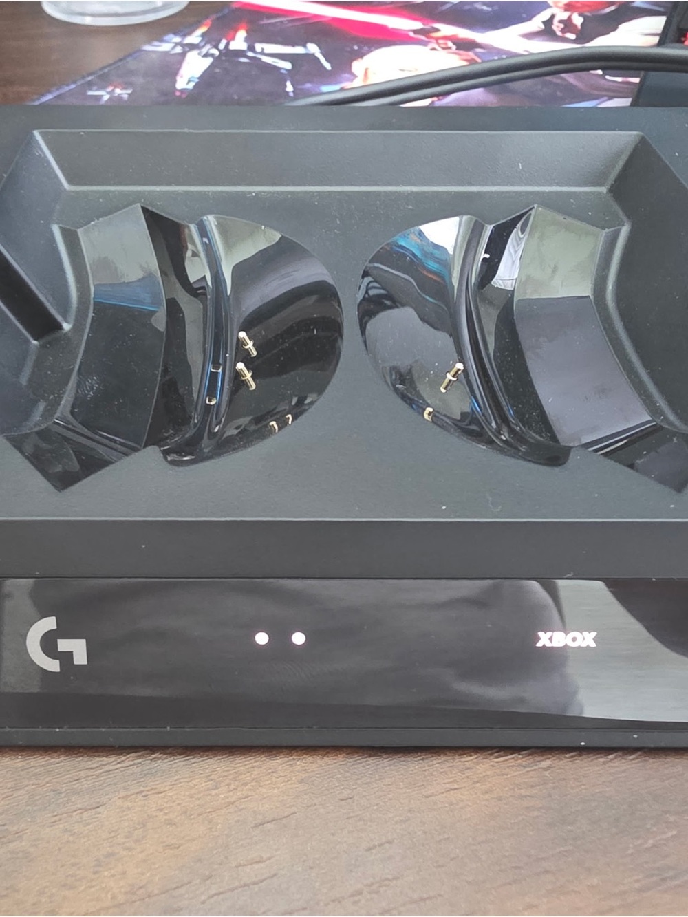 Logitech Dual Controller Charging Dock - Black